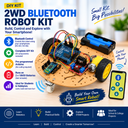 Bluetooth Robot DIY Kit with Arduino and Mobile Control | Robogears ...